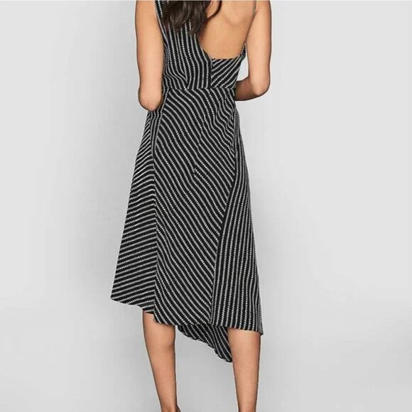 Reiss Della-Printed Strappy Midi Dress - Picture 2 of 6